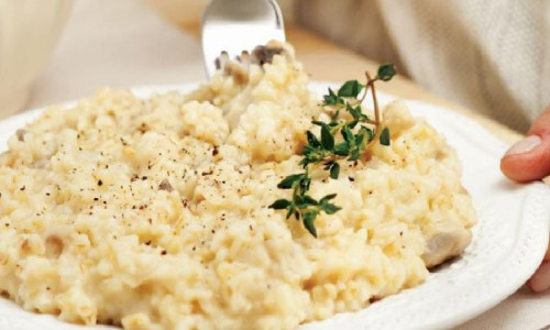 BULGUR RISOTTO MIT PILZ