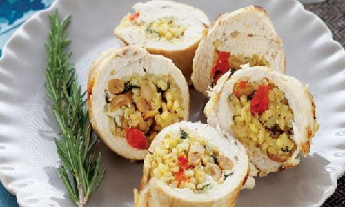 RICE CHICKEN WRAP