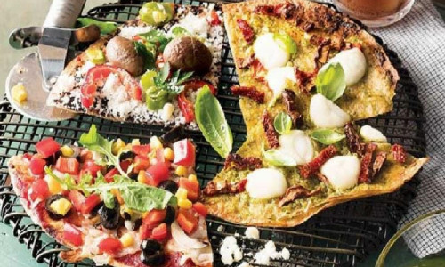 TORTILLA PIZZAS