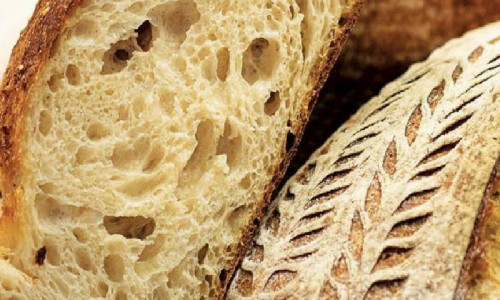Frisches Hefebrot