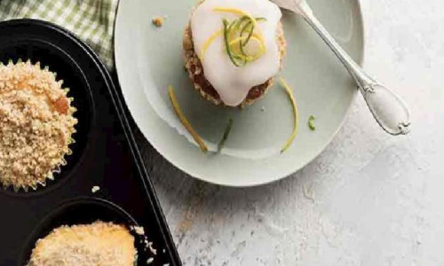 LEMON CRUMBLE MUFFIN Kuchen