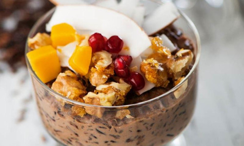 Wildreis Pudding -Mit Reis-